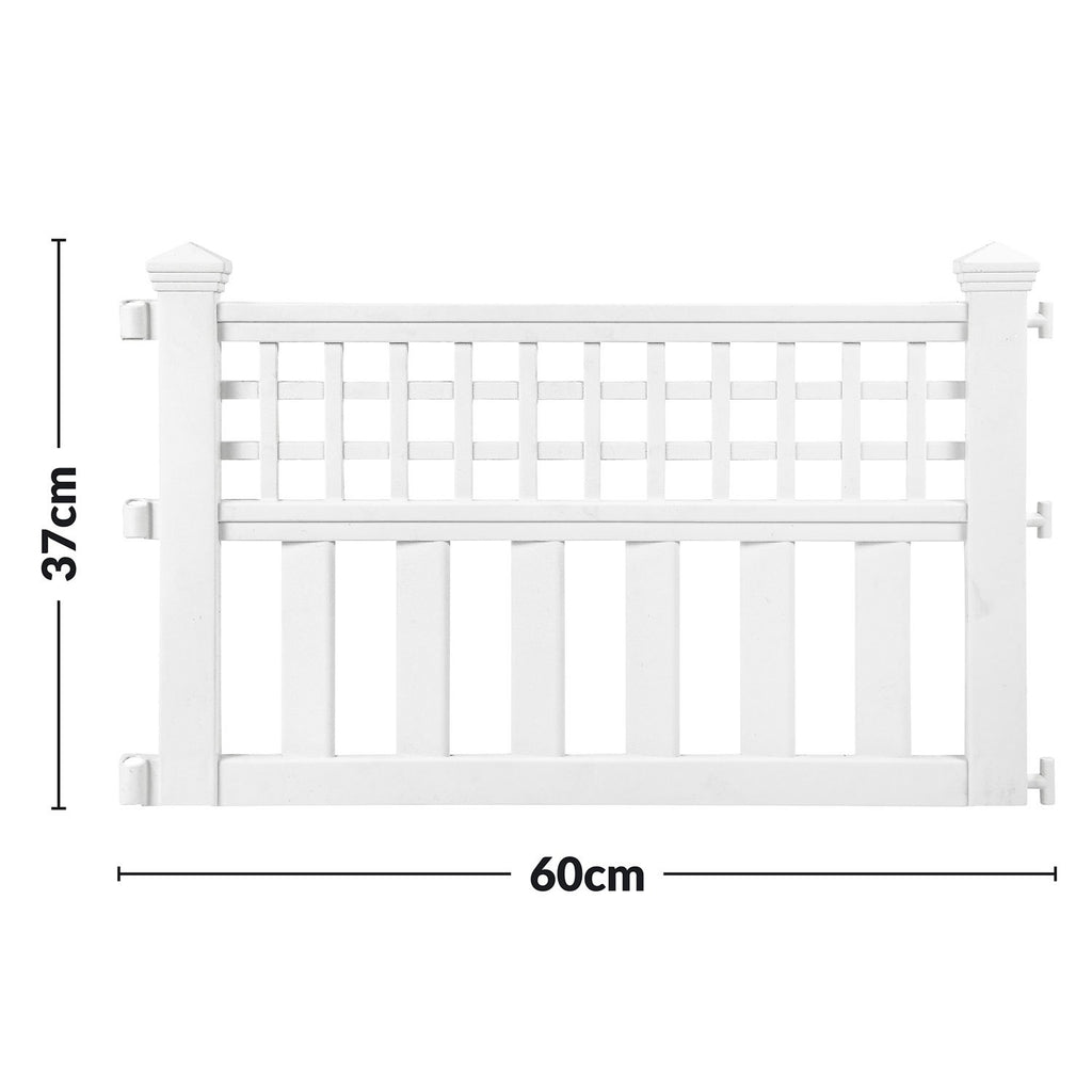 Garden Fence Panel with 240cm, Plastic, Pack of 4 for gardens and patios - product gallery image 21