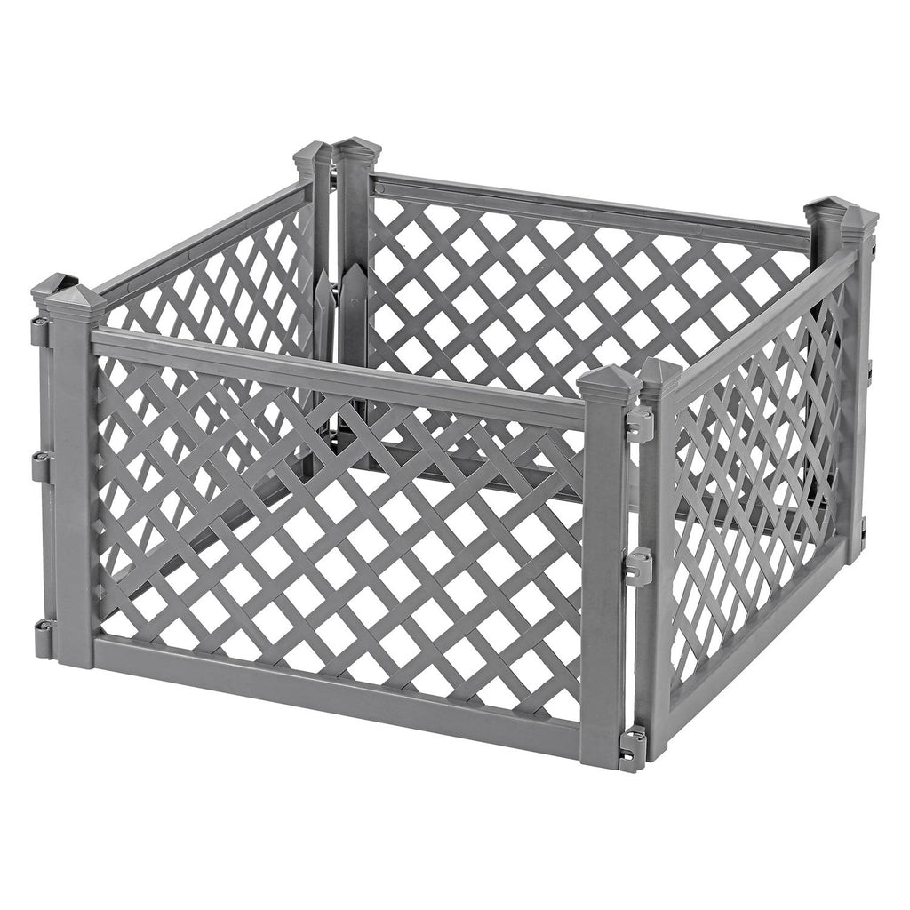 Garden Fence Panel with 240cm, Plastic, Pack of 4 for gardens and patios - product gallery image 25