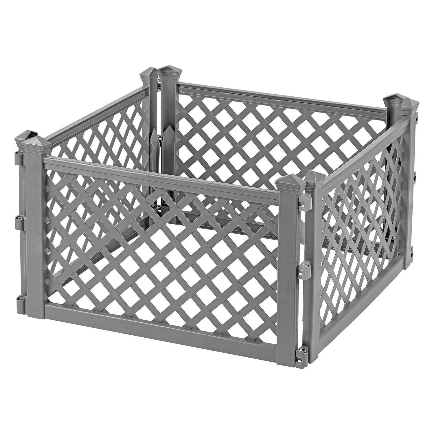 Garden Fence Panel with 240cm, Plastic, Pack of 4 for gardens and patios - product gallery image 25