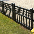Garden Fence Panel with 240cm, Plastic, Pack of 4 for gardens and patios - product gallery image 30