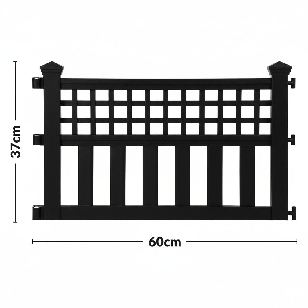 Garden Fence Panel with 240cm, Plastic, Pack of 4 for gardens and patios - product gallery image 35