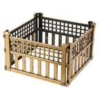 Garden Fence Panel with 240cm, Plastic, Pack of 4 for gardens and patios - product gallery image 4