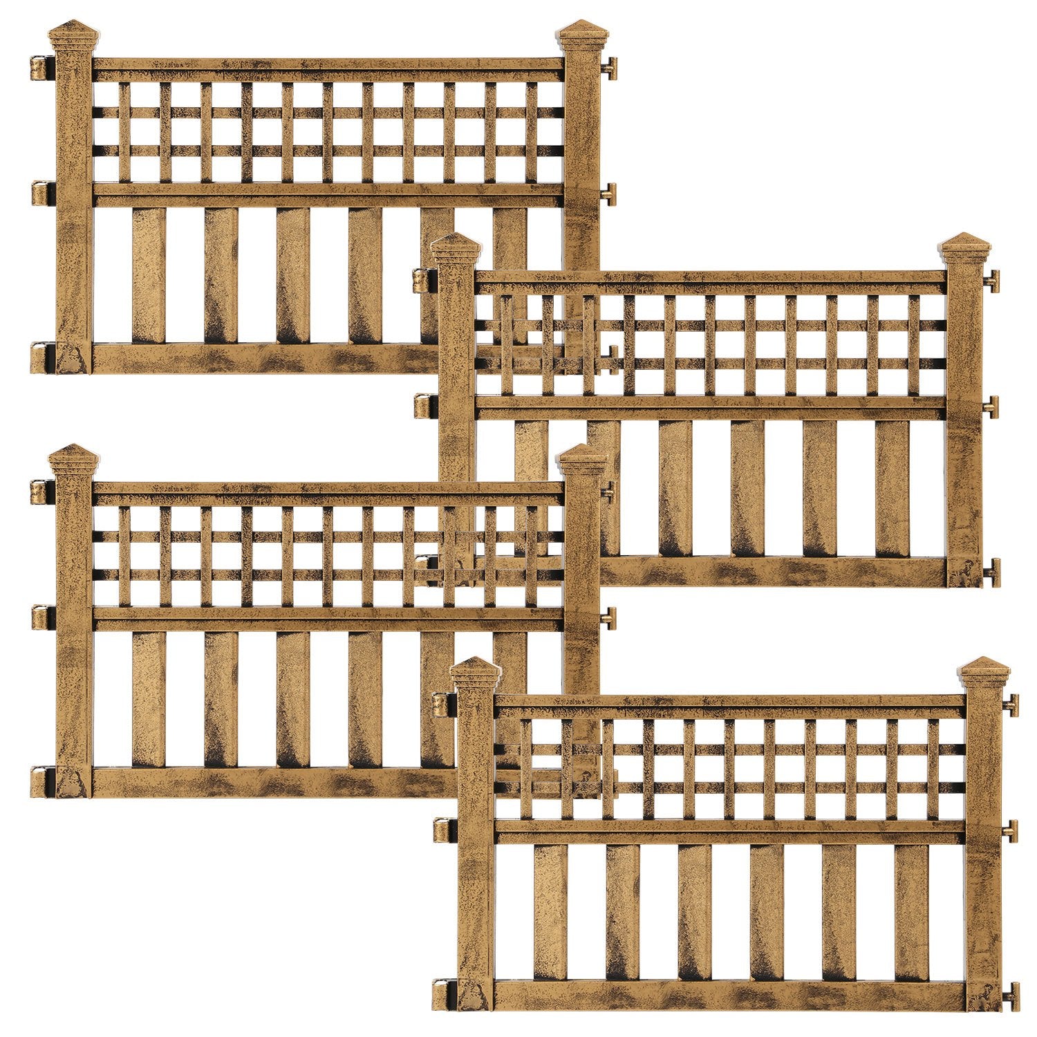 Garden Fence Panel with 240cm, Plastic, Pack of 4 for gardens and patios - product gallery image 5