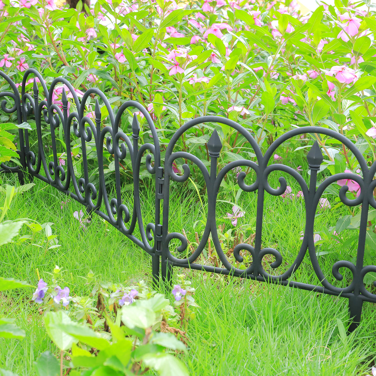 Garden Fencing with Waterproof, Lockable, Plastic, 6 Pack, 60x33cm - product gallery image 3