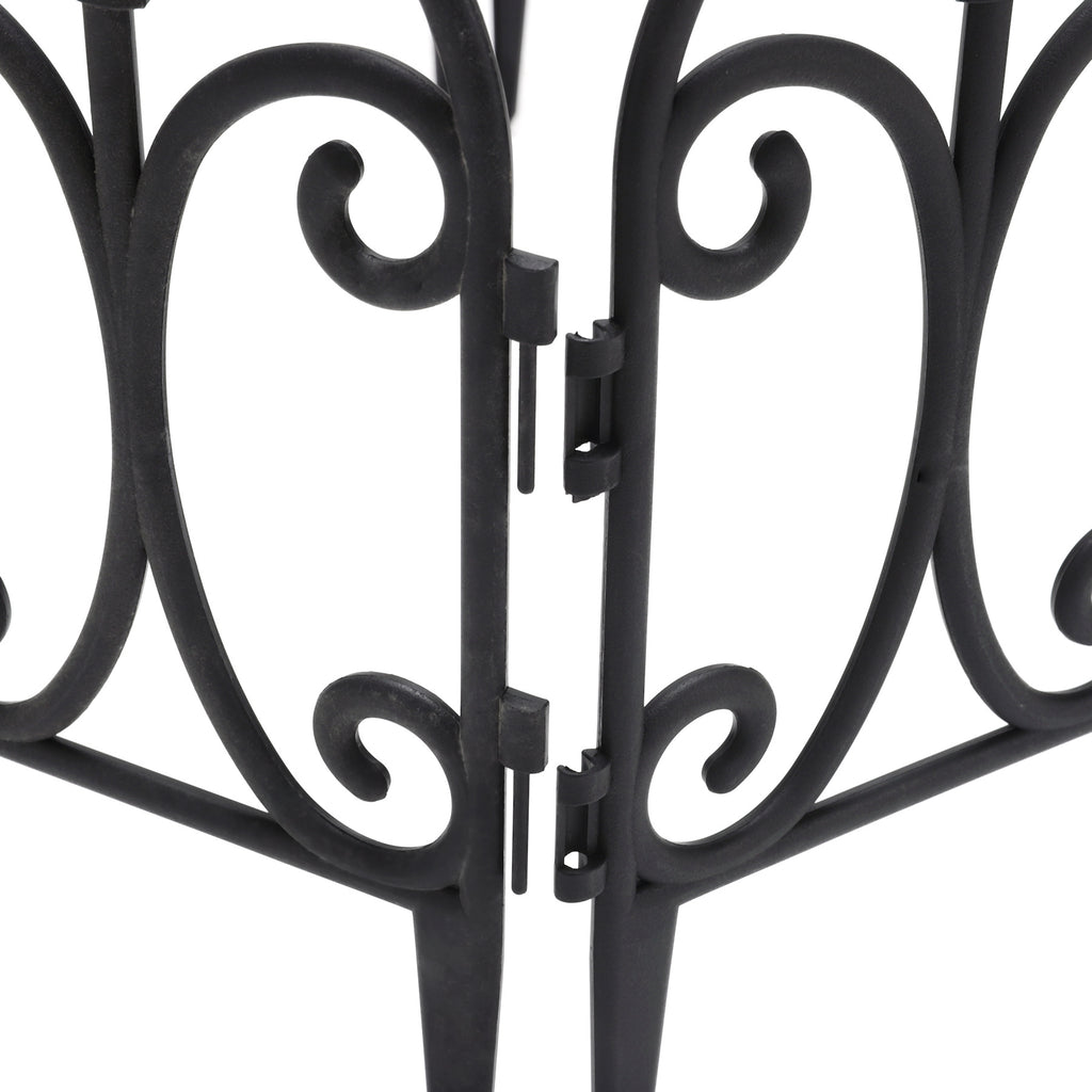 Garden Fencing with Waterproof, Lockable, Plastic, 6 Pack, 60x33cm - product gallery image 5