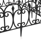 Garden Fencing with Waterproof, Lockable, Plastic, 6 Pack, 60x33cm - product gallery image 6