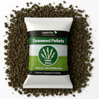 Garden Fertiliser with 500g, 5m, Seaweed Pellets Fast-Acting Natural Plant Feed