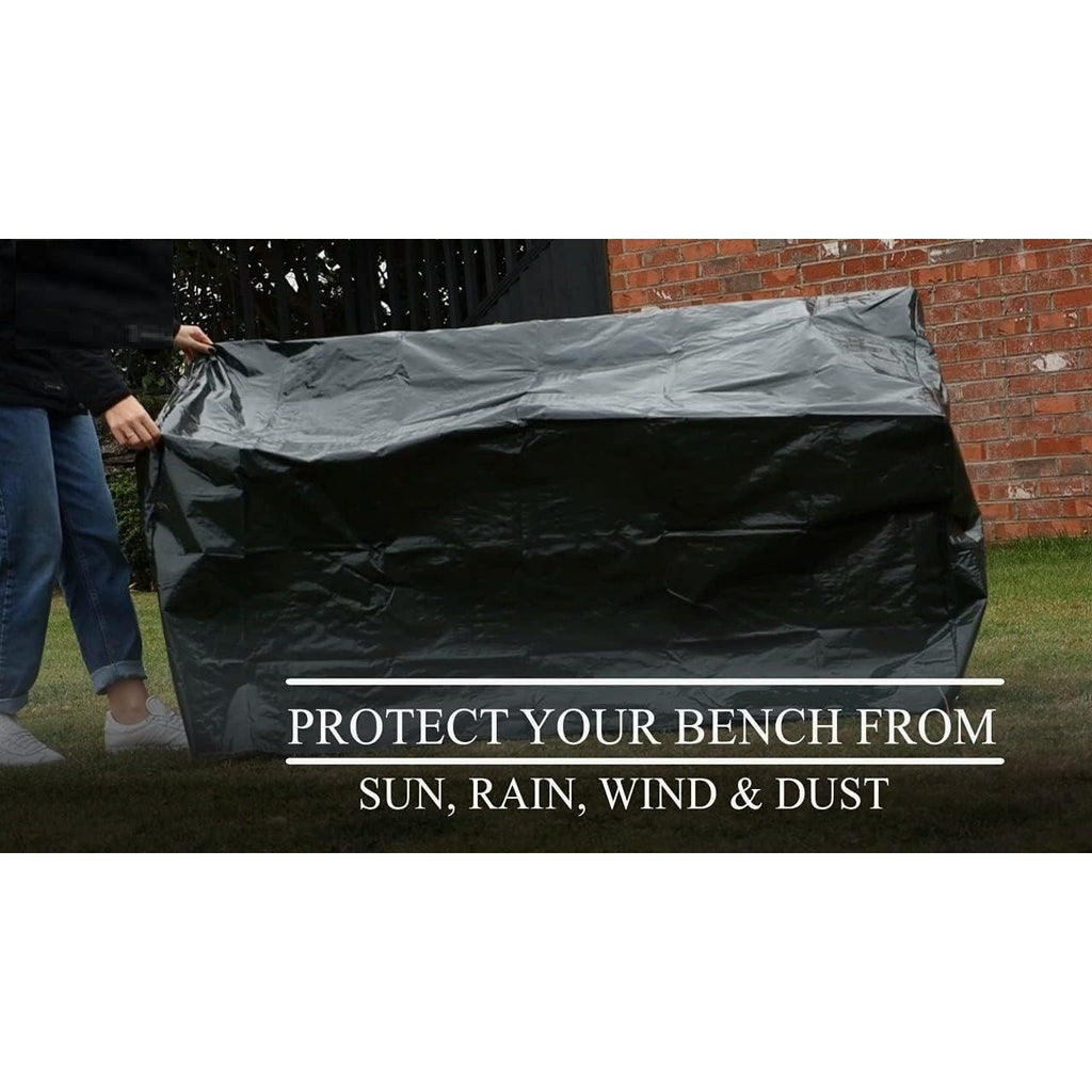 Garden Furniture Cover with Foldable, Waterproof, 160cm, Bench Cover - product gallery image 6