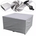 Garden Furniture Cover with Waterproof, Heavy Duty Waterproof UV-Resistant Polyester - Silver, 150x150x75cm option