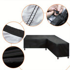 Garden Furniture Cover with Waterproof, Metal for gardens and patios - product gallery image 4