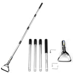Garden Hoes & Weeder with Space-Saving, 168cm, Oscillating Hoe Long Handle Stirrup Hoe - product gallery image 9