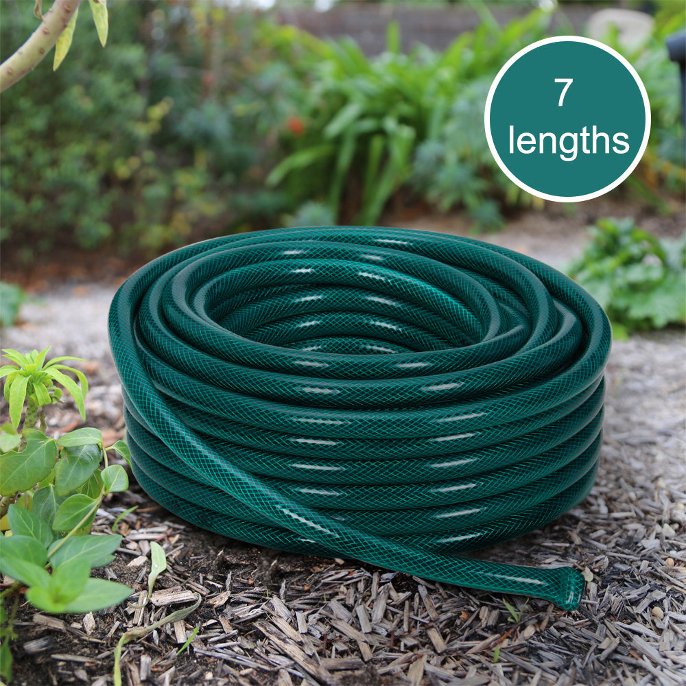 Garden Hose with 12mm, 15M, Flexible PVC Pipe Durable Outdoor Water - Diameter: 12mm Thk: 2mm, 20M option