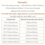 Garden Hose with 17FT, 150FT, Expandable Pipe Function Spray Nozzle - product gallery image 2