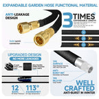Garden Hose with 7.62m, 45.72m, Flexible Expandable 3x Triple Expanding - product gallery image 3
