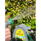 Garden Hose with Space-Saving, 10m, 7-Pattern Spray Nozzle - product gallery image 6