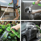Garden Hose with Space-Saving, 15m, 60m, Expandable Function Spray Nozzle Flexible - product gallery image 4