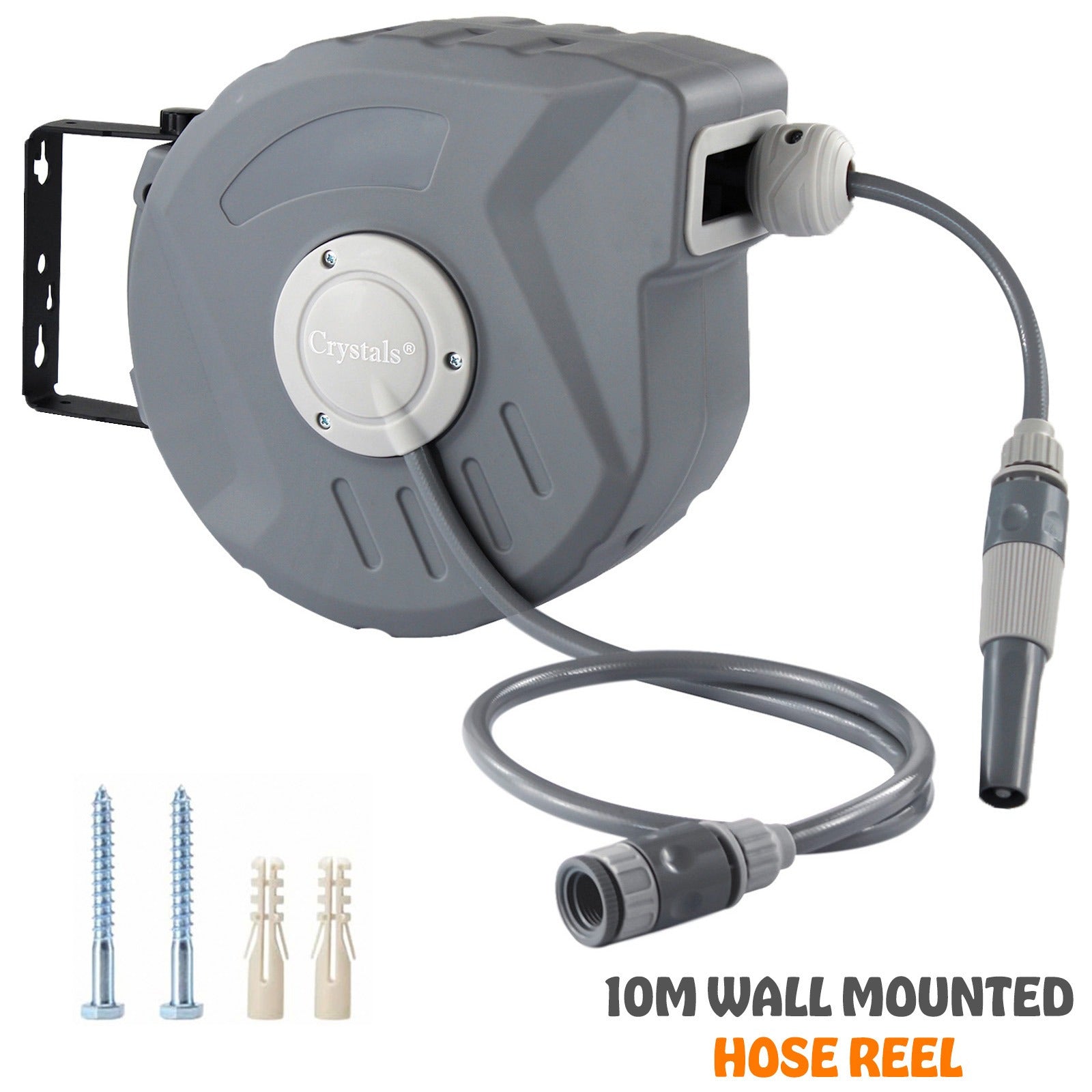 Garden Hose with Wall-Mounted, Freestanding, 10M, 15M