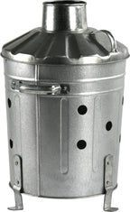 Garden Incinerator with Wood, 15L Mini Galvanised Incinerator - product gallery image 2