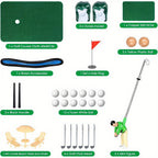 Garden & Outdoor Game with Easy Assembly, Portable Indoor Mini Golf Complete Mini - Green option