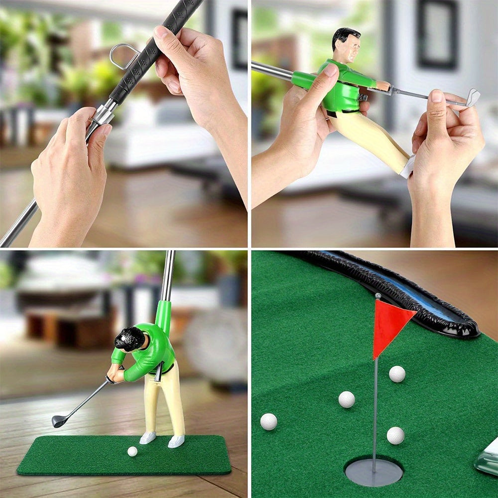 Garden & Outdoor Game with Easy Assembly, Portable Indoor Mini Golf Complete Mini
