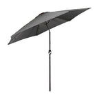Garden Parasol with Water-Resistant, 2M, 38mm, 2M Crank Handle Umbrella Polyester Canopy - product gallery image 12