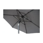 Garden Parasol with Water-Resistant, 2M, 38mm, 2M Crank Handle Umbrella Polyester Canopy - product gallery image 7