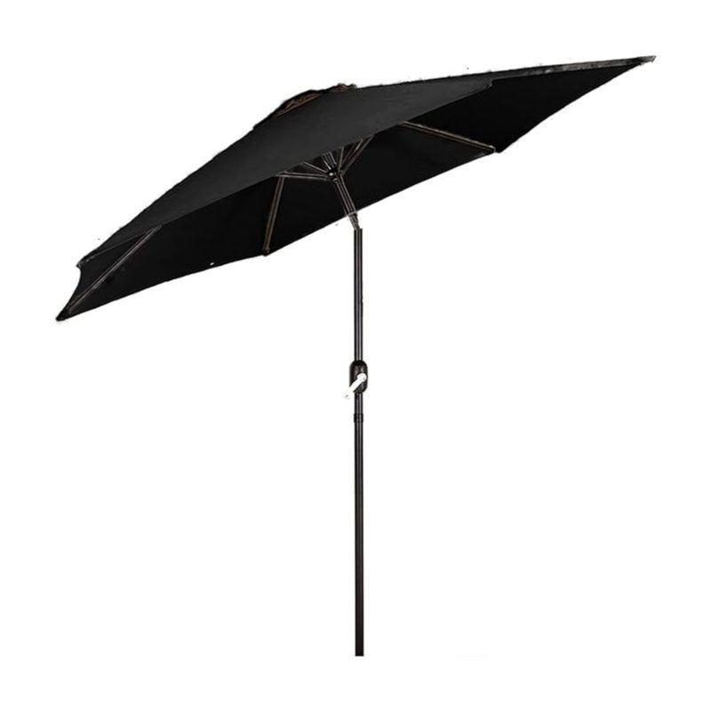 Garden Parasol with Water-Resistant, 2M, 38mm, 2M Crank Handle Umbrella Polyester Canopy - product gallery image 9