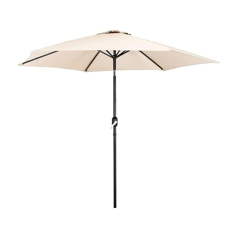 Garden Parasol with Water-Resistant, 2M, 38mm, 2M Crank Handle Umbrella Polyester Canopy