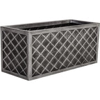 Garden Planter with 70cm, Metal, 1 Lazio Trough Planter - product gallery image 3