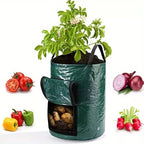 Garden Planter with Foldable, 4 Pack, Potato Grow Bags 37.85L Drainage Holes - product gallery image 4