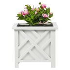 Garden Planter with Lattice Design Box of 14.5 Inch - product gallery image 11