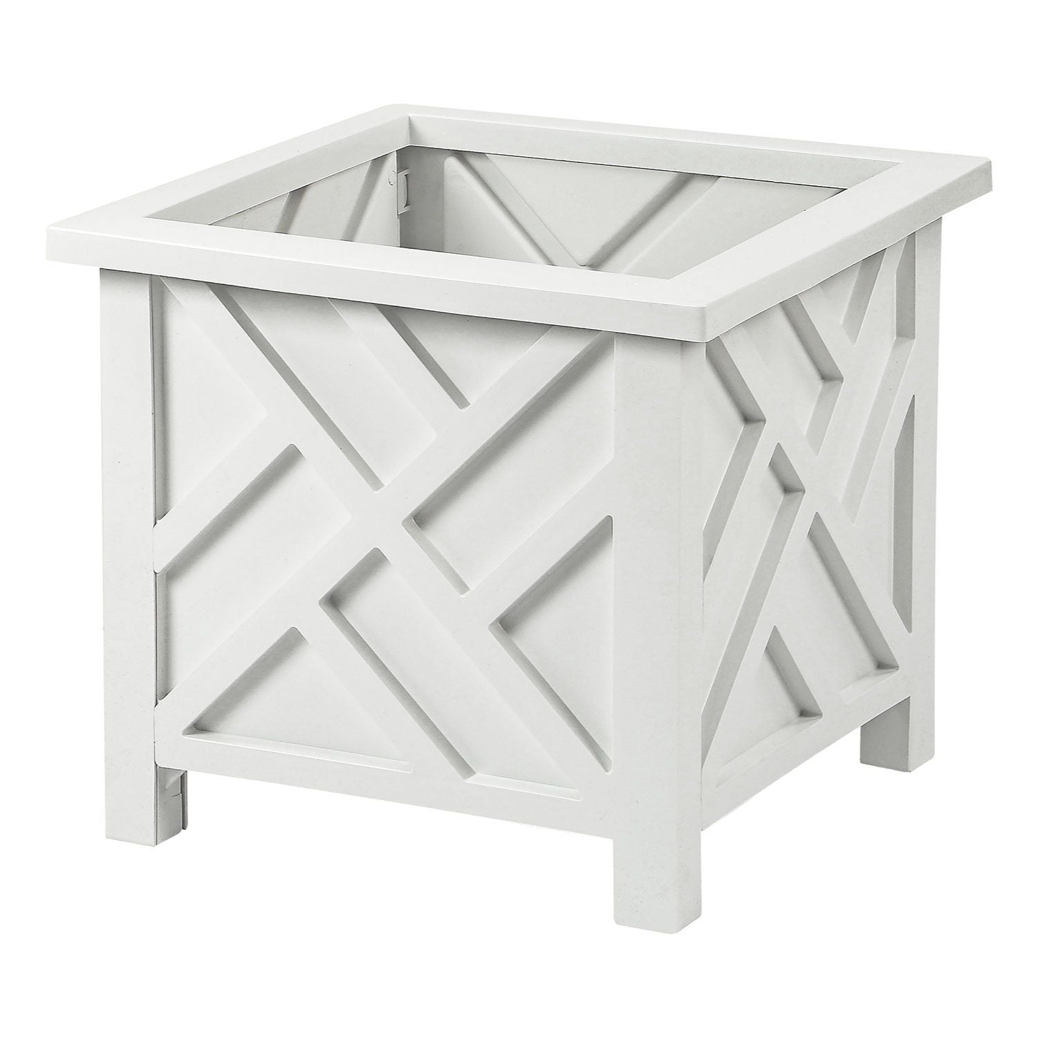 Garden Planter with Lattice Design Box of 14.5 Inch - product gallery image 16