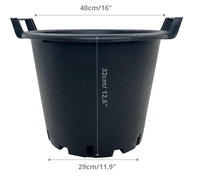 Garden Planter with Plastic, 5, Heavy Duty Plant Pots Handles - product gallery image 14