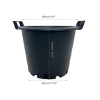 Garden Planter with Plastic, 5, Heavy Duty Plant Pots Handles - product gallery image 4
