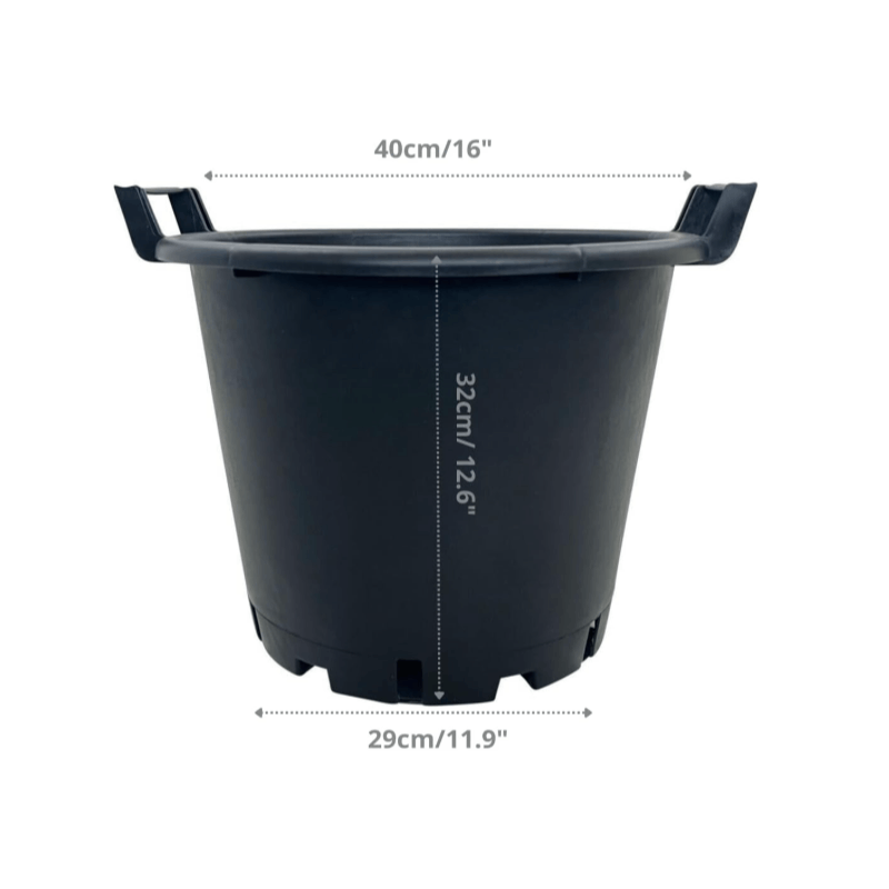 Garden Planter with Plastic, 5, Heavy Duty Plant Pots Handles - product gallery image 4