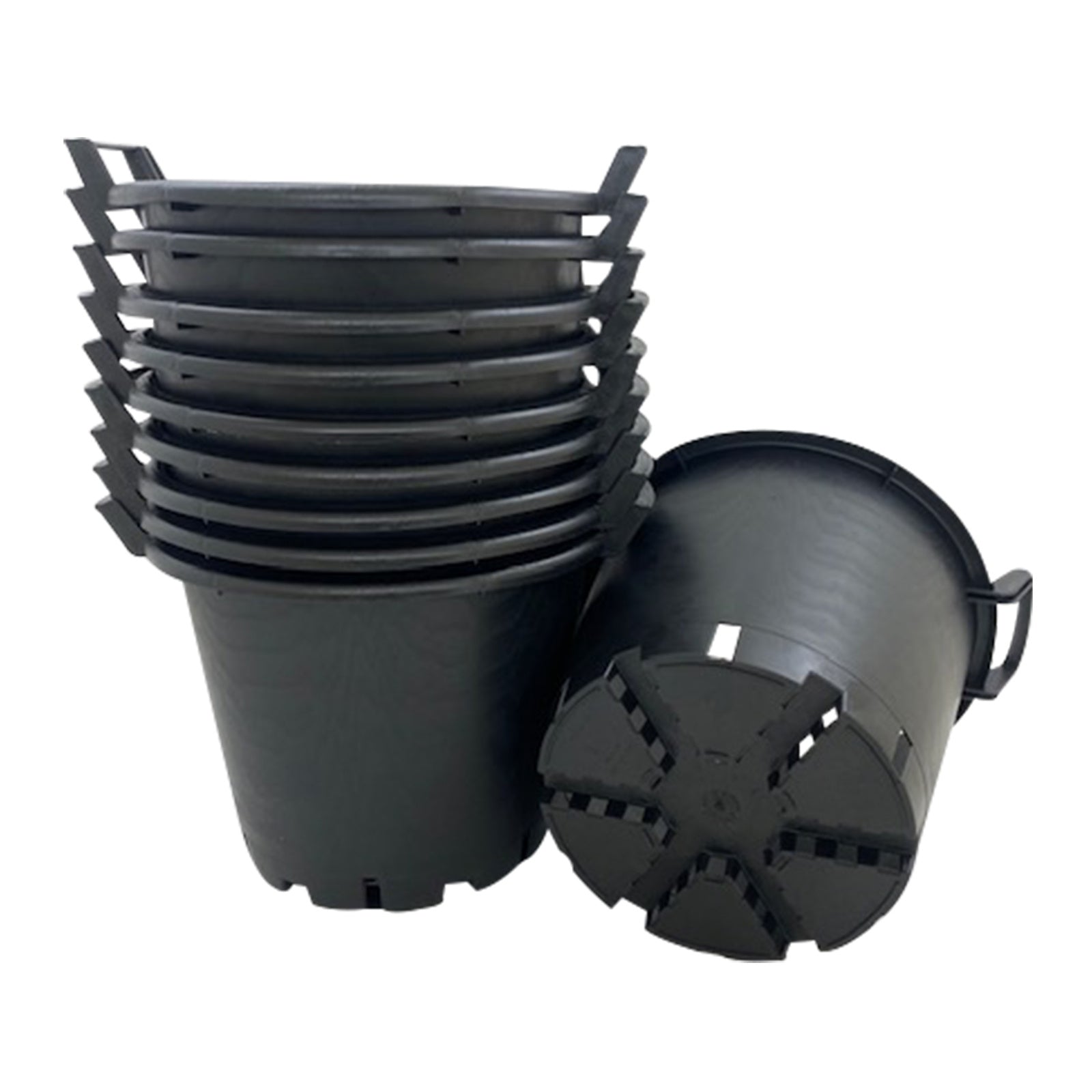 Garden Planter with Plastic, 5, Heavy Duty Plant Pots Handles - product gallery image 9