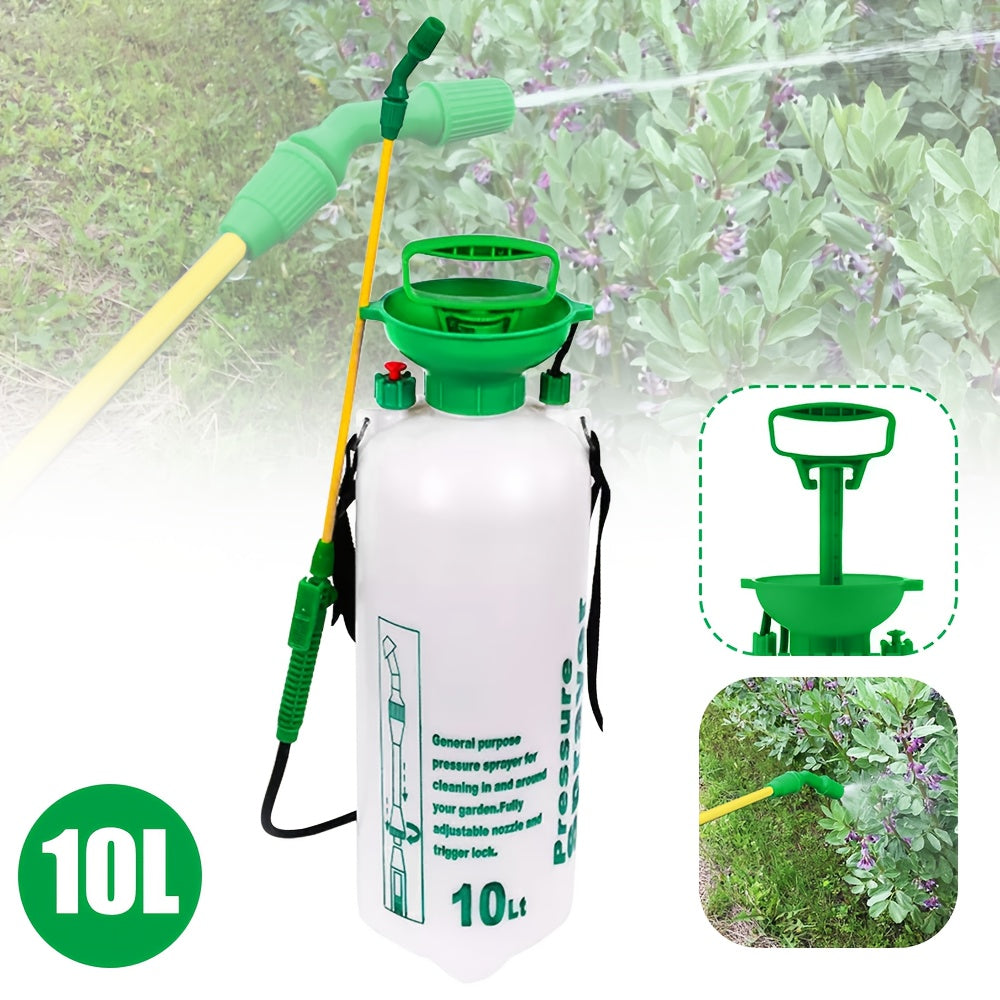 Garden Pressure Sprayer with Plastic, Handheld Pump Action Adjustable Nozzle Manual - product gallery image 5