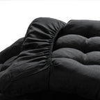 Garden Seat Cushion with 160*50*8cm, Long Thick 160x50x8cm Black Outdoor Lounge - product gallery image 9