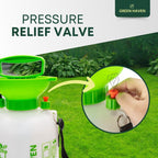 Garden Sprayer with 8 Litre, Pump Pressure Shoulder Strap Adjustable Wand - product gallery image 5