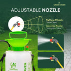 Garden Sprayer with 8 Litre, Pump Pressure Shoulder Strap Adjustable Wand - product gallery image 6