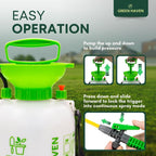 Garden Sprayer with 8 Litre, Pump Pressure Shoulder Strap Adjustable Wand - product gallery image 8