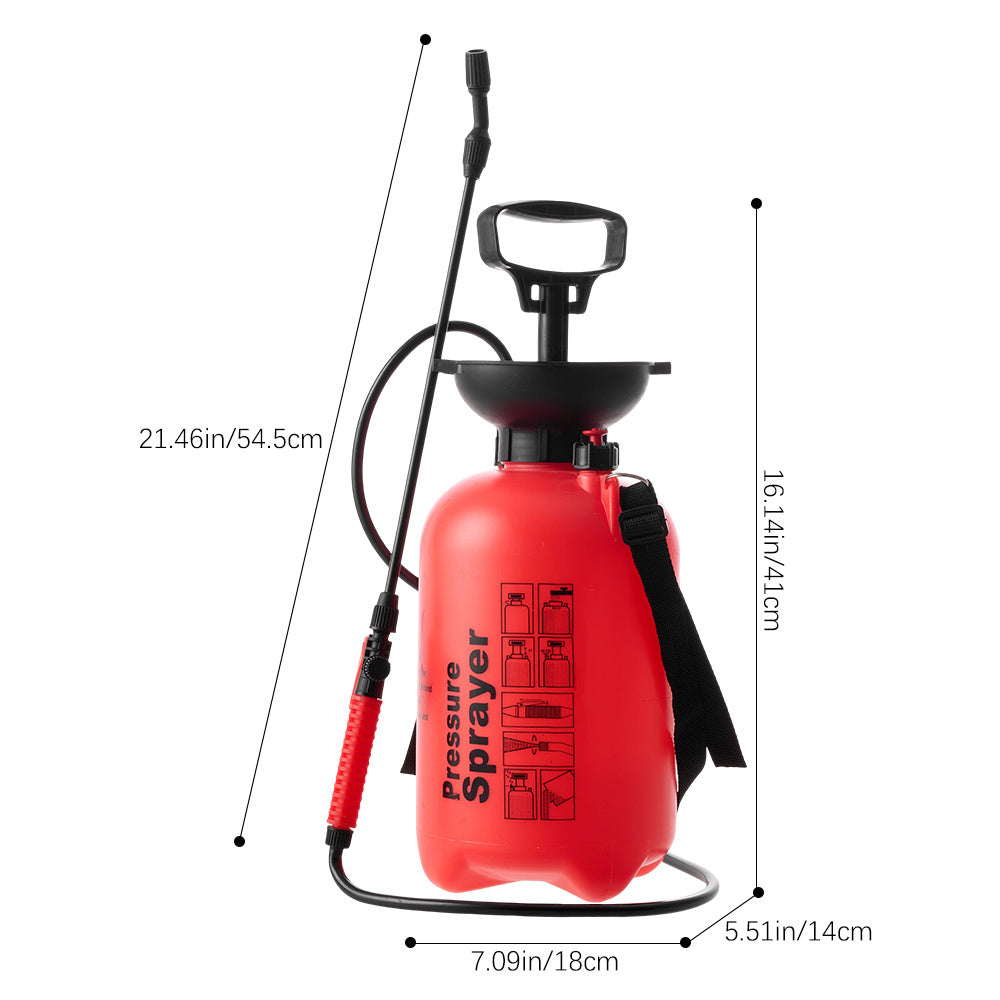 Garden Sprayer with Backpack Pressure Portable Lawn Irrigation Air - product gallery image 2