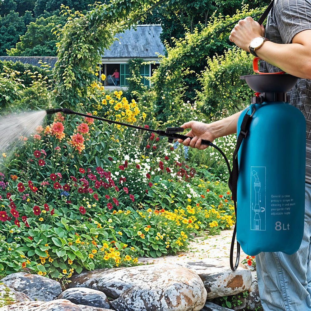 Garden Sprayer with Backpack Pressure Portable Lawn Irrigation Air - product gallery image 20