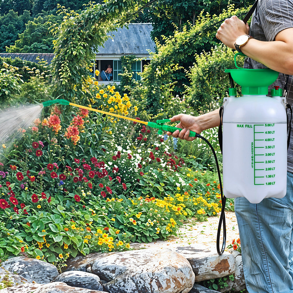Garden Sprayer with Backpack Pressure Portable Lawn Irrigation Air - product gallery image 30