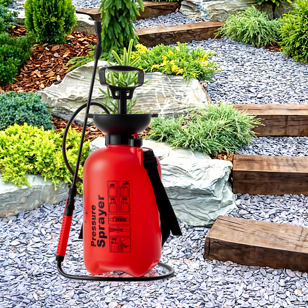 Garden Sprayer with Backpack Pressure Portable Lawn Irrigation Air - product gallery image 4