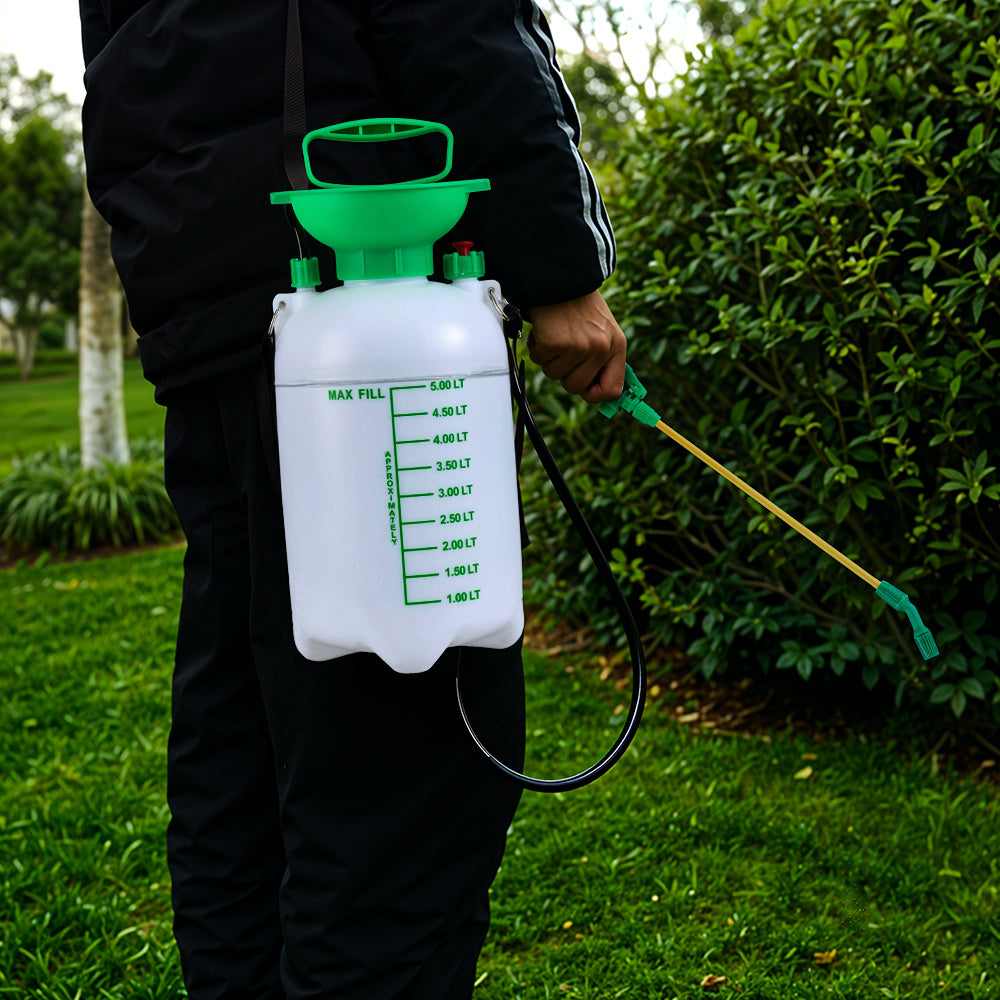 Garden Sprayer with Pressure Shoulder Strap Manual Air Pump - product gallery image 4