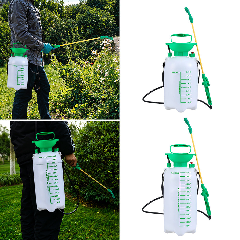 Garden Sprayer with Pressure Shoulder Strap Manual Air Pump