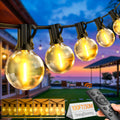 Garden String Light with Waterproof, 20m, 30m, Festoon Lights Outdoor Mains Powered G40