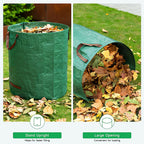 Garden Waste Bags & Leaf Bag with Foldable, Plastic, 3 Pack - product gallery image 2