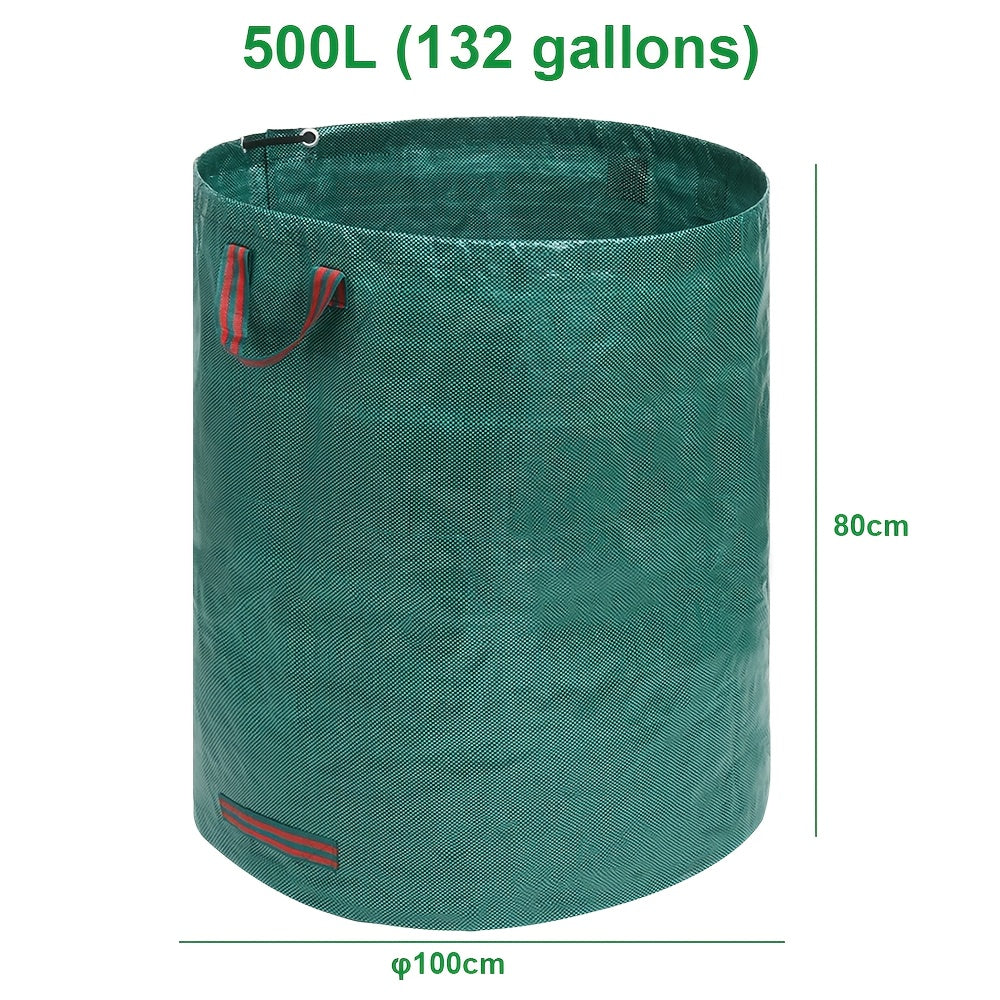 Garden Waste Bags & Leaf Bag with Foldable, Plastic, 3 Pack - product gallery image 3